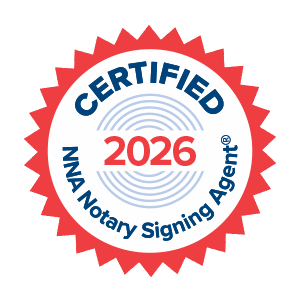 Certified NNA Notary Signing Agent 2026